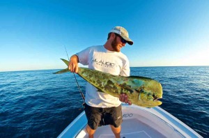 Fishing for mahi mahi in Key West