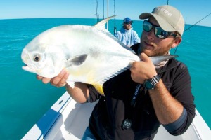 Capt. Kelso with a nice Marquesas Keys permit 